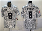 Kansas City Chiefs #8 DeAndre Hopkins Arctic Camo 2024 Salute To Service Limited Jersey