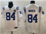 Indianapolis Colts #84 Tyler Warren White Vapor F.U.S.E. Limited Jersey