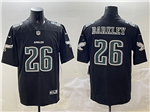 Philadelphia Eagles #26 Saquon Barkley Black Fashion Limited Jersey