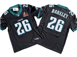 Philadelphia Eagles #26 Saquon Barkley Black Super Bowl LIX F.U.S.E. Limited Jersey
