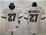 Philadelphia Eagles #27 Quinyon Mitchell White Vapor Limited Jersey