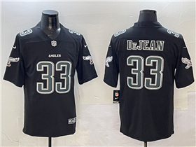 Philadelphia Eagles #33 Cooper DeJean Black Fashion Limited Jersey