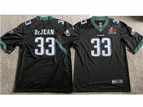 Philadelphia Eagles #33 Cooper DeJean Black Super Bowl LIX Limited Jersey