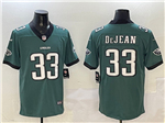 Philadelphia Eagles #33 Cooper DeJean Green Vapor Limited Jersey
