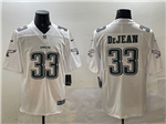 Philadelphia Eagles #33 Cooper DeJean White Fashion Limited Jersey