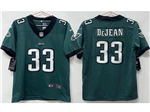Philadelphia Eagles #33 Cooper DeJean Youth Green Vapor Limited Jersey