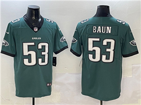 Philadelphia Eagles #53 Zack Baun Green Vapor Limited Jersey