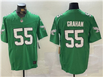 Philadelphia Eagles #55 Brandon Graham Kelly Green Vapor F.U.S.E. Limited Jersey