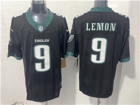 Philadelphia Eagles #9 Makai Lemon Black Vapor F.U.S.E. Limited Jersey