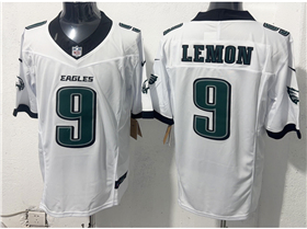 Philadelphia Eagles #9 Makai Lemon White Vapor F.U.S.E. Limited Jersey