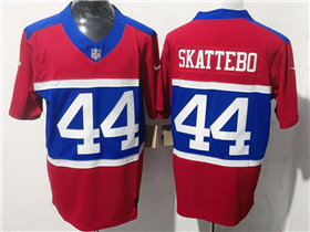 New York Giants #44 Cam Skattebo Red Alternate Vapor F.U.S.E. Limited Jersey