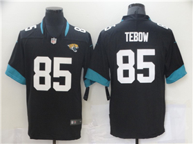 Jacksonville Jaguars #85 Tim Tebow Black Vapor Limited Jersey