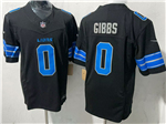 Detroit Lions #0 Jahmyr Gibbs Black Vapor F.U.S.E. Limited Jersey