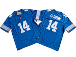 Detroit Lions #14 Amon-Ra St. Brown 2024 Blue Vapor F.U.S.E. Limited Jersey