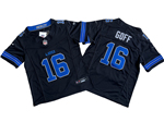 Detroit Lions #16 Jared Goff Youth 2024 Black Vapor F.U.S.E. Limited Jersey