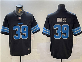 Detroit Lions #39 Jake Bates 2024 Black Vapor F.U.S.E. Limited Jersey