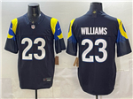 Los Angeles Rams #23 Kyren Williams Black Rivalries Vapor F.U.S.E. Limited Jersey