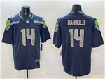 Seattle Seahawks #14 Sam Darnold Blue Vapor Limited Jersey