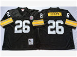 Pittsburgh Steelers #26 Rod Woodson 1994 Throwback Black Jersey