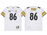 Pittsburgh Steelers #86 Hines Ward 2005 Throwback White Jersey