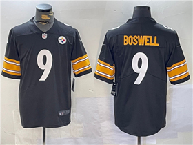 Pittsburgh Steelers #9 Chris Boswell Black Vapor Limited Jersey