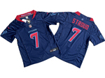 Houston Texans #7 C.J. Stroud Youth 2024 Alternate Navy Vapor F.U.S.E. Limited Jersey