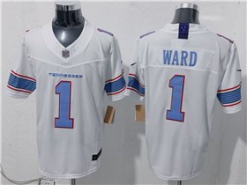 Tennessee Titans #1 Cam Ward 2026 White Vapor F.U.S.E. Limited Jersey