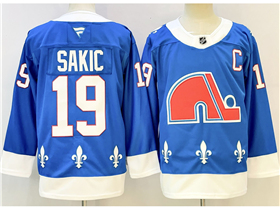 Colorado Avalanche #19 Joe Sakic 2025-26 Heritage Light Blue Jersey