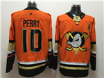 Anaheim Ducks #10 Corey Perry Orange Jersey