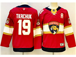 Florida Panthers #19 Matthew Tkachuk Youth Red Jersey