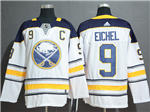 Buffalo Sabres #9 Jack Eichel White Jersey