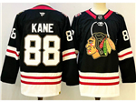 Chicago Blackhawks #88 Patrick Kane 2025 Black 100th Anniversary Jersey