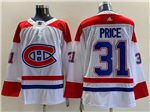 Montreal Canadiens #31 Carey Price White Jersey