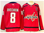 Washington Capitals #8 Alexander Ovechkin 2024 Red Jersey