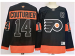 Philadelphia Flyers #14 Sean Couturier 2024 Alternate Black Jersey