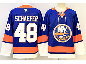 New York Islanders #48 Matthew Schaefer Royal Blue Jersey