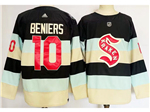 Seattle Kraken #10 Matty Beniers Blue 2024 Winter Classic Jersey