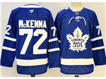 Toronto Maple Leafs #72 Gavin McKenna Blue Jersey