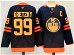 Edmonton Oilers #99 Wayne Gretzky 2024 Alternate Navy Jersey