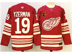 Detroit Red Wings #19 Steve Yzerman 2025-26 Home Red Jersey