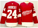 Detroit Red Wings #24 Bob Probert 2024 Red Jersey