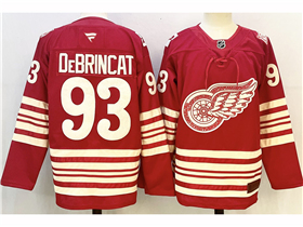Detroit Red Wings #93 Alex DeBrincat 2025-26 Home Red Jersey