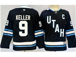 Utah Hockey Club #9 Clayton Keller 2024 Youth Navy Jersey