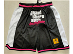 Grand Theft Auto Black Basketball Shorts