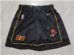 Miami Heat Youth Black Basketball Shorts
