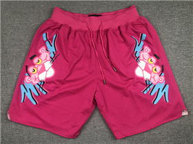 Miami Heat x Pink Panther Just Don Pink Basketball Shorts