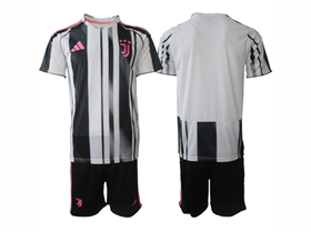 Juventus F.C. 2025/26 Home Black/White Soccer Jersey