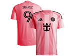 Inter Miami CF 2025 Home Pink Soccer Jersey with #9 Suárez Printing