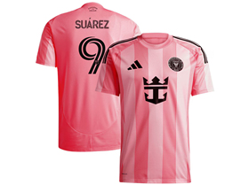 Inter Miami CF 2025 Home Pink Soccer Jersey with #9 Suárez Printing