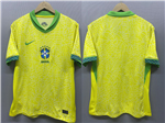 Brazil 2024 Home Gold Soccer Jersey